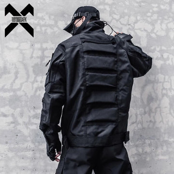 Men's Techwear Tactical Bomber Jacket