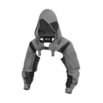 Men's Techwear Tactical Hooded Camouflage Jacket