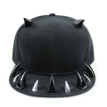 Cyber Punk Style Horns Baseball Cap - ATLAS 1