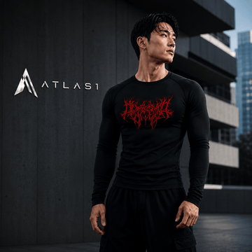 Men Tight Fit Running Gym T-Shirt - ATLAS 1