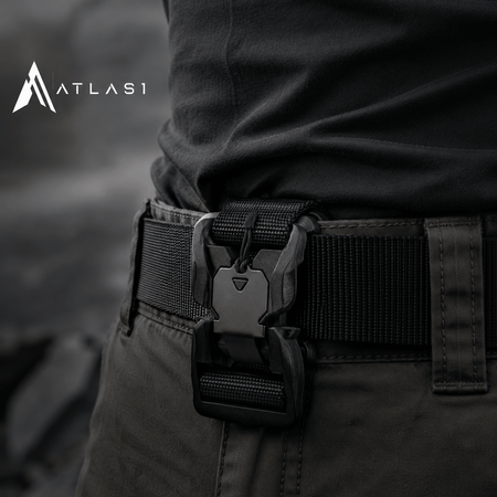 Tali Pinggang Techwear Taktikal Berkunci Magnet Lelaki