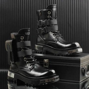 Men's Techwear High Top Winter Motorcycle Boots - ATLAS 1