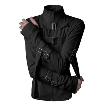 Unisex Techwear Stand Collar Streetwear Jacket - ATLAS 1