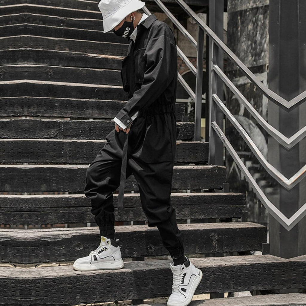 11 BYBB&#8217;S DARK Hip Hop Creativity Sashes Pant Man Tactical Function Cargo Overalls Mens Harajuku Joggers Men Trousers Streetwear 