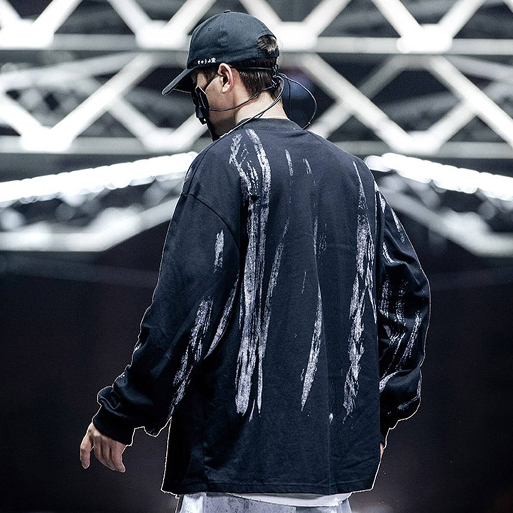 11 BYBB&#8217;S DARK Hip Hop Tactical Sweatshirt Men 2020 Fashion Streetwear Tie Dye Print Hoodie Casual Cotton Loose Pullover Hipster 