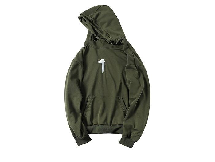 11 BYBB’S DARK Techwear Harajuku Hoodie Mens 2021 Punk Cotton Print Double Hood Pullover Hip Hop Streetwear Hoodie Sweatshirts color: Green size: S 