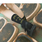 2 Pair of Art Is Not a Crime Print Cotton Socks - ATLAS 1