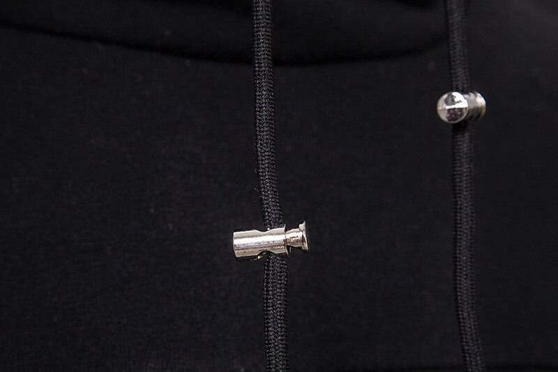 2021 Spring Trend New High-neck Mens Sweatshirt Dark Black Long Loose Assassin Sweatshirt EUR SIZE M-XXL 