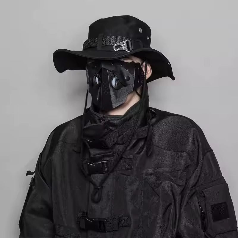 Black Techwear Boonie Hat