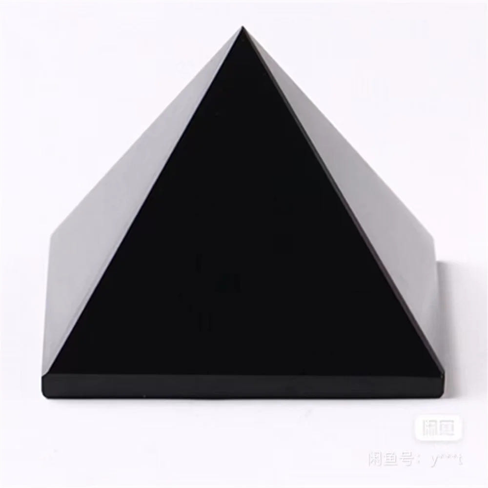 Black Obsidian Triangle Energy Stone