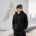 Dámská oversized techwear mikina s taktickými kapsami