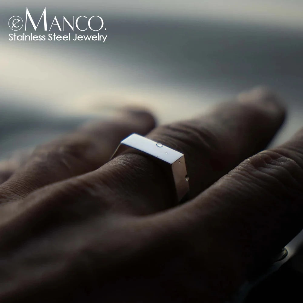 Classic Gold Plated Stainless Steel Ring