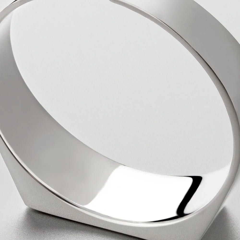 Classic Gold Plated Stainless Steel Ring