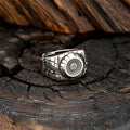 Cyberpunk Mecha Engine Opening Finger Ring