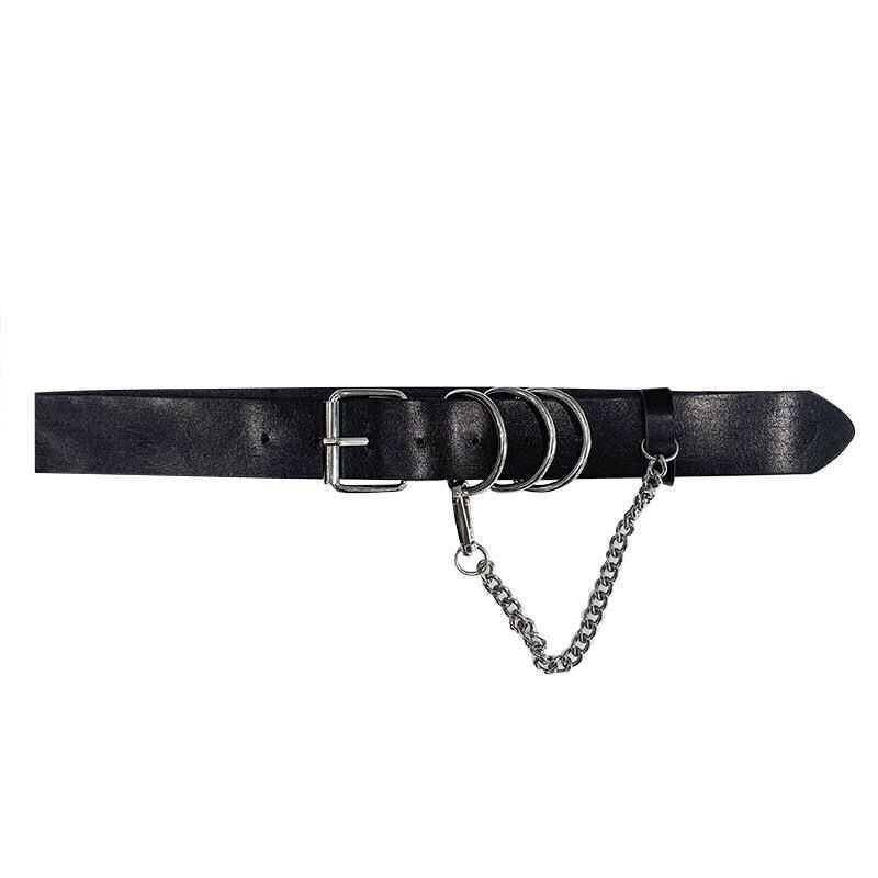 GAMPORL Leather Body Harness Chain Belts For Women Sexy Lingerie Body Bondage Bdsm Suspenders Waistband Garter Belt Stockings 
