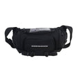 Hip Hop Women Waist Bag Unisex Street Tactical Chest Bags Female High Quality Oxford Fanny Pack Shoulder Crossbody Banana Bag color: Black Waist Bag 