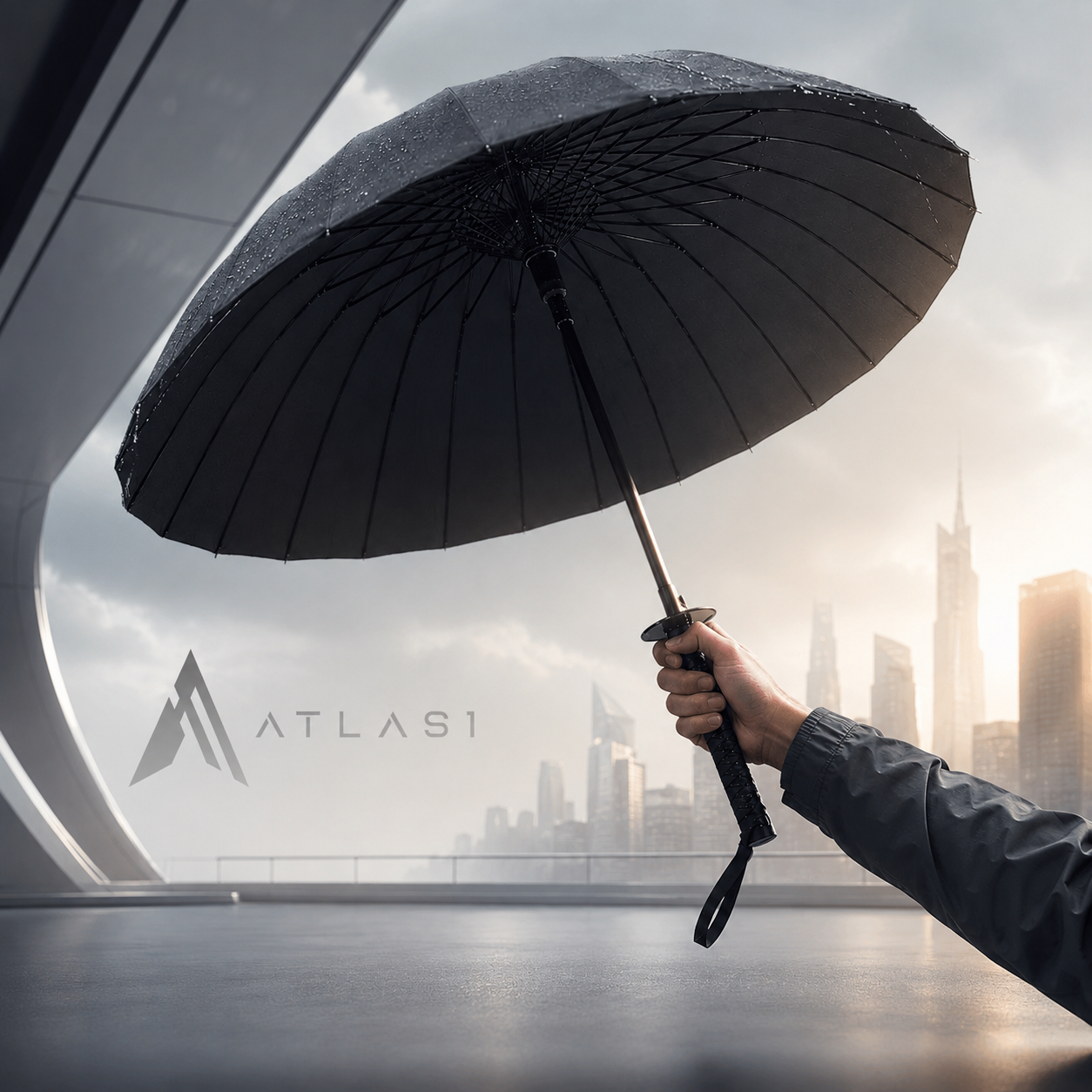 Japanese Samurai Sword Umbrella