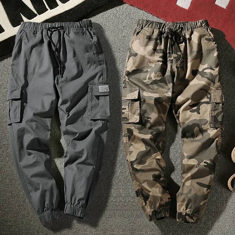 Men&#8217;s Cotton Plus Size Tactical Cargo Pants 