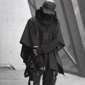 Men’s Dark Ninja Waterproof Techwear Cape 