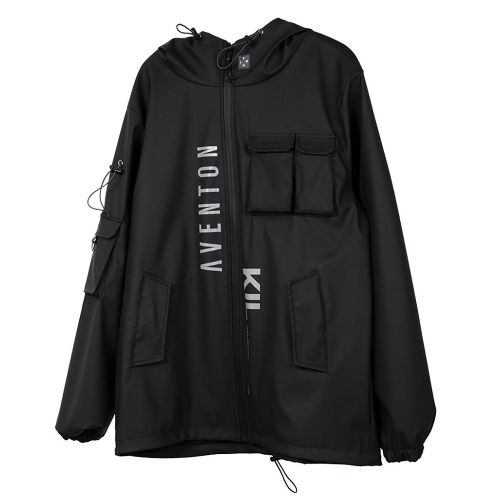 Men&#8217;s Reflective Detail Tactical Urban Windbreaker 
