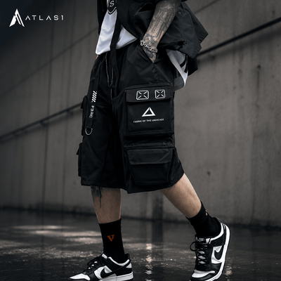 Pánské streetwear taktické cargo šortky
