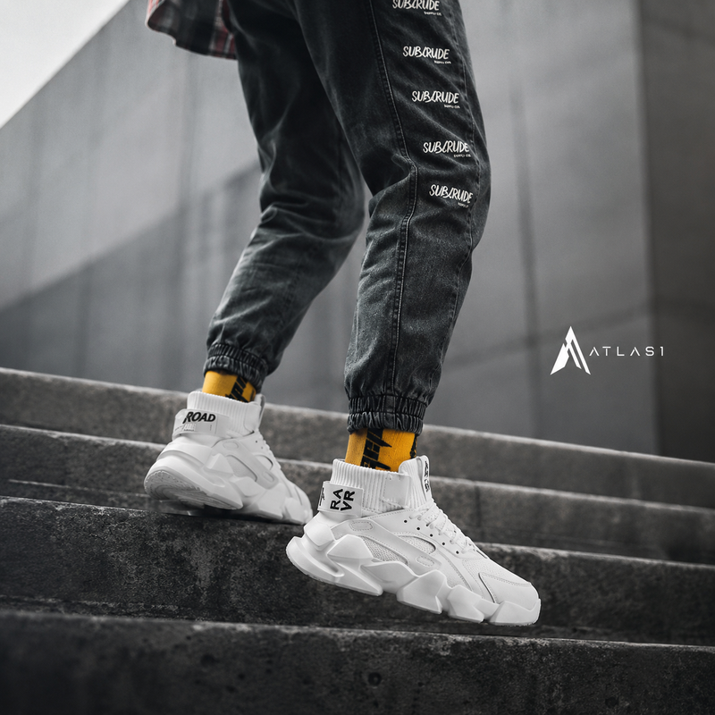 Men's Chunky Platform Techwear Sneakers