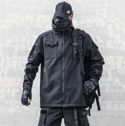 Men's Functional Techwear Hooded Jacket - ATLAS 1
