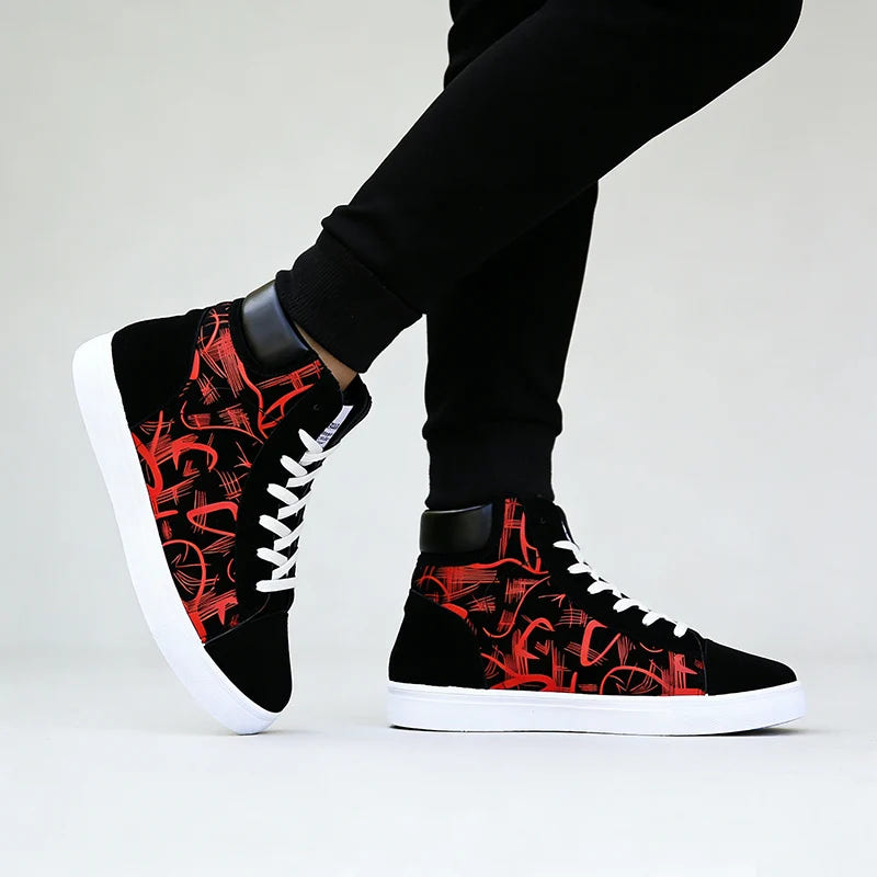 Men's High Top Street Style Casual Fashion Sneakers