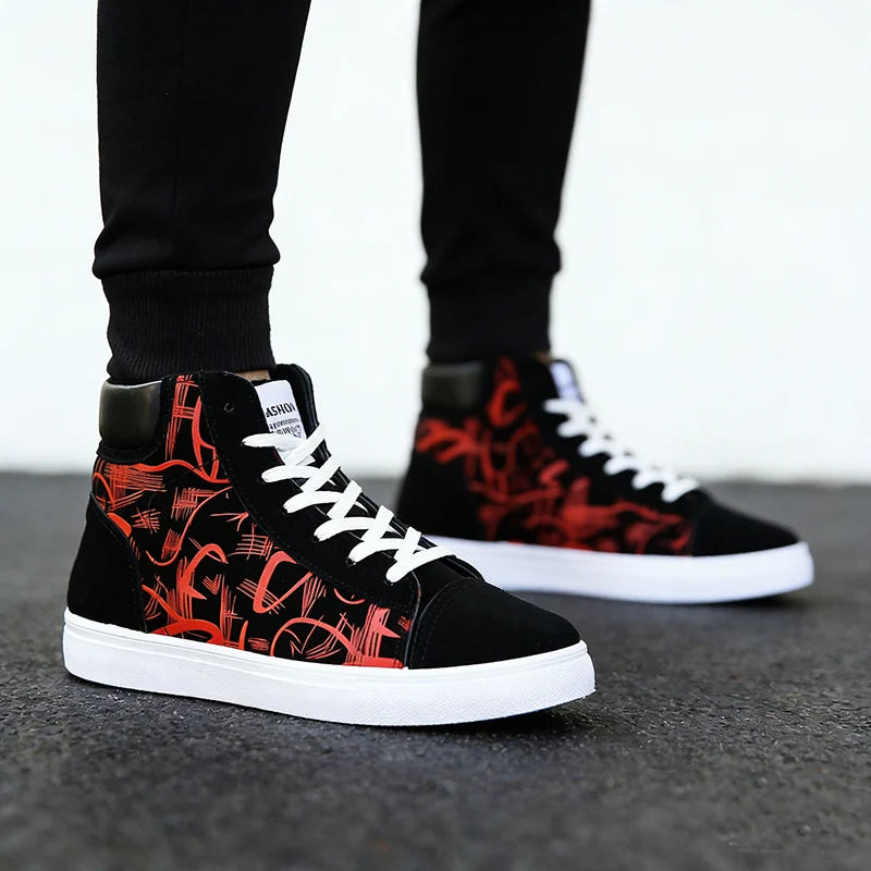 Men's High Top Street Style Casual Fashion Sneakers