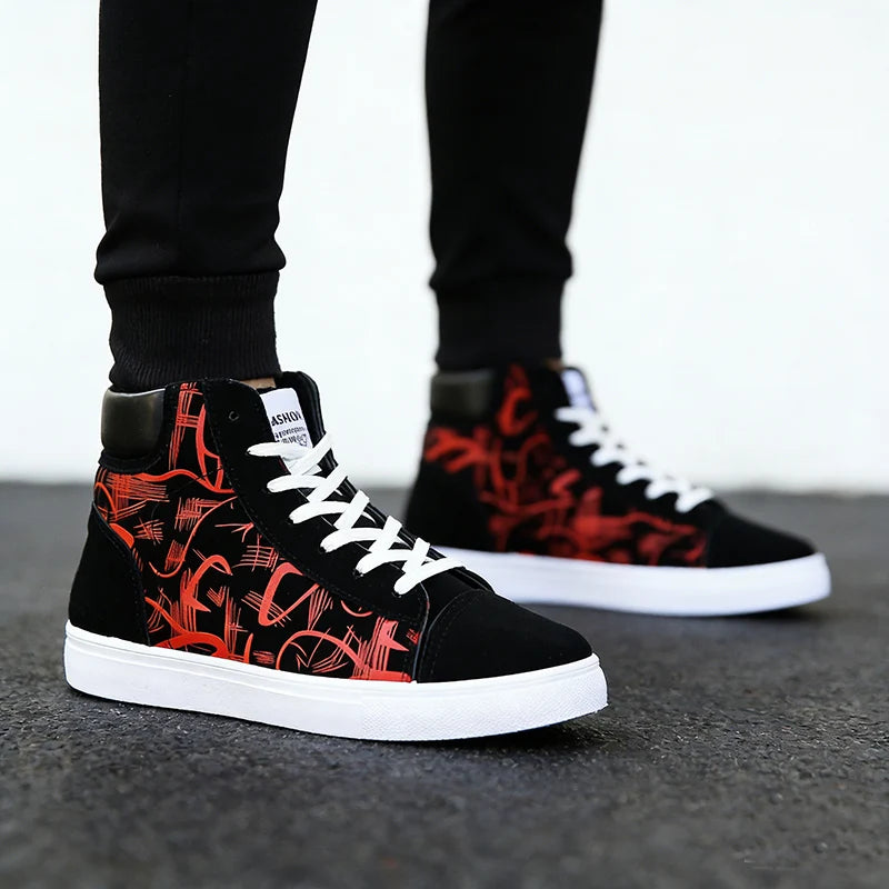 Men's High Top Street Style Casual Fashion Sneakers