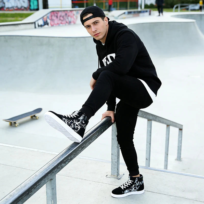 Men's High Top Street Style Casual Fashion Sneakers
