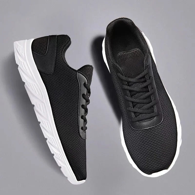 Men's Techwear Breathable Running Mesh Sneakers