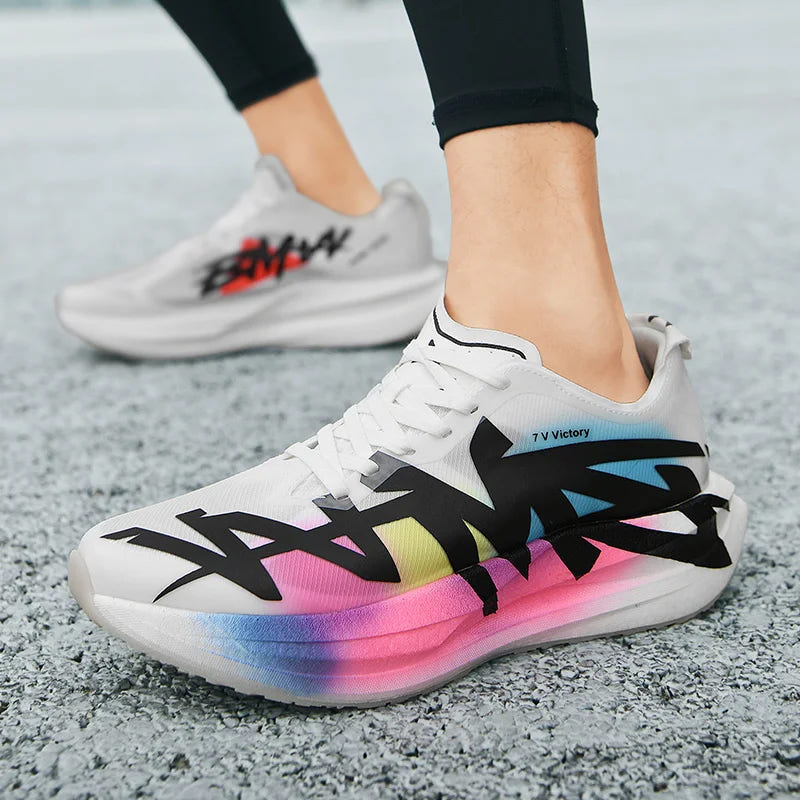 Men's Techwear Carbon Plate Marathon Running Shoes