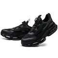 Men's Techwear Rotating Button Steel Toe Safety Shoes
