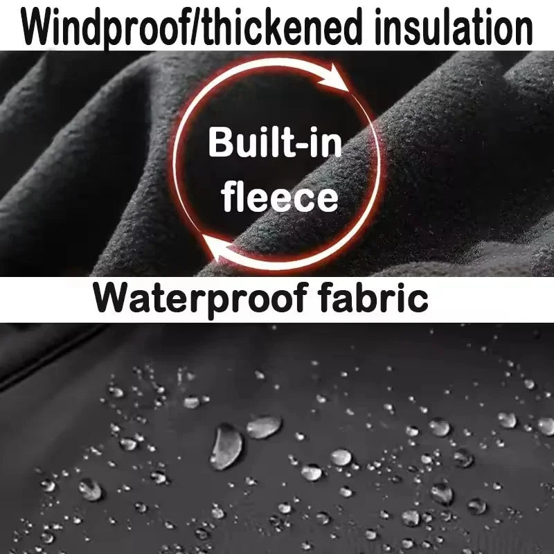 Men's Techwear Tactical Waterproof Hooded Jacket