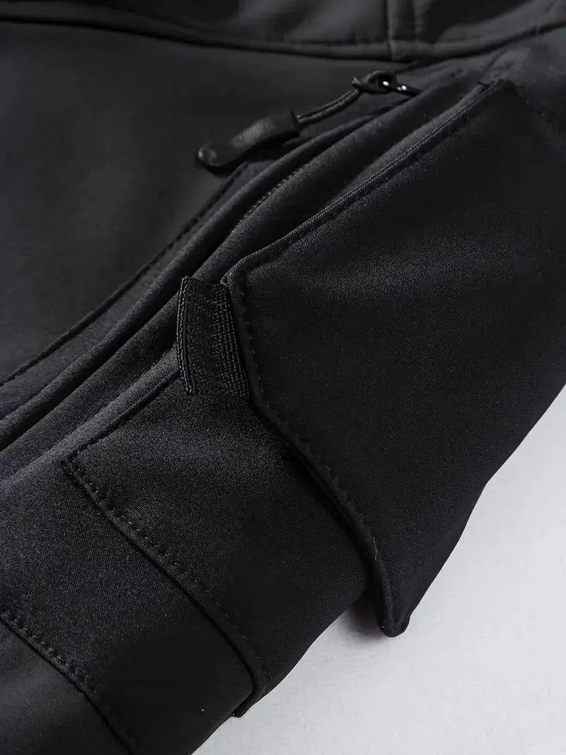Men's Techwear Tactical Waterproof Hooded Jacket