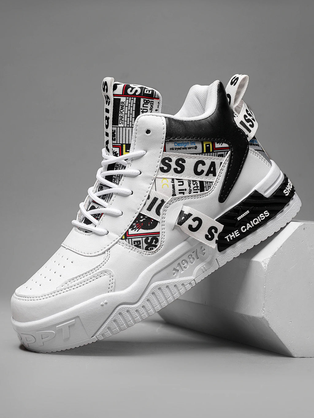 Men's Techwear Ultra-Light Skateboard Sneakers