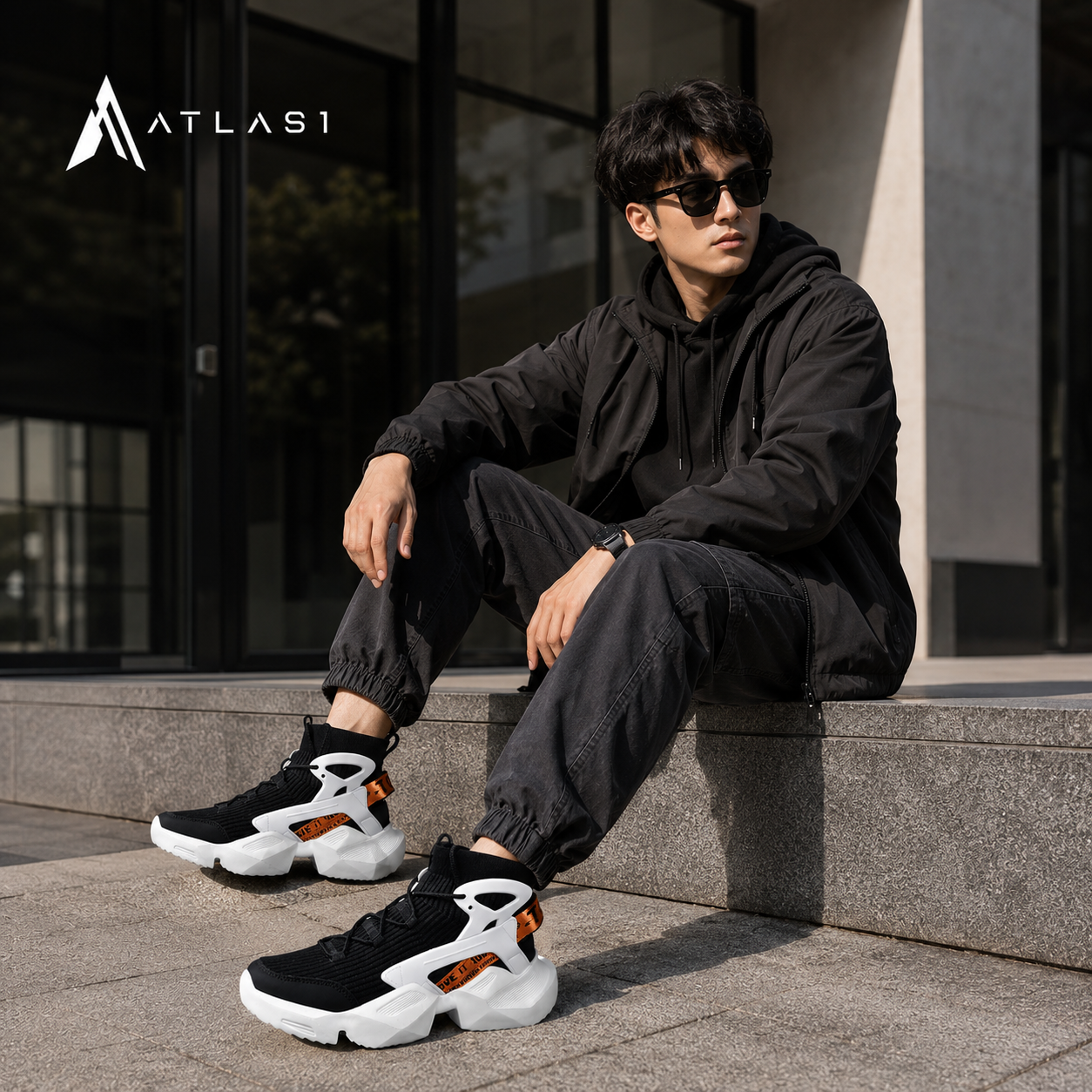 Minimal Techwear Lightweight Running Shoes