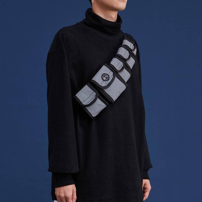 Multi-Color Waterproof Reflective Techwear Waist Bag 