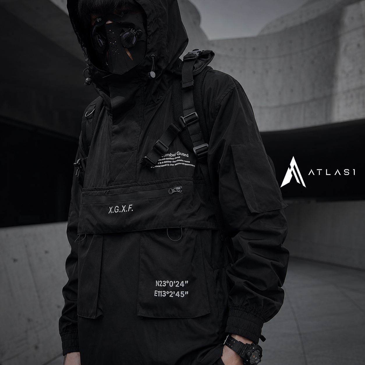 Punk Techwear Oversize Hoodies