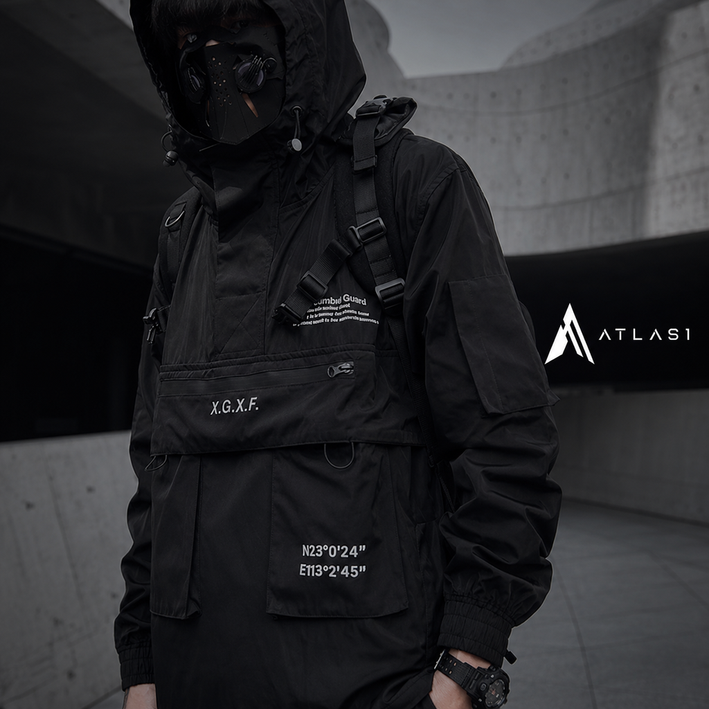Punk Techwear Oversize Hoodies