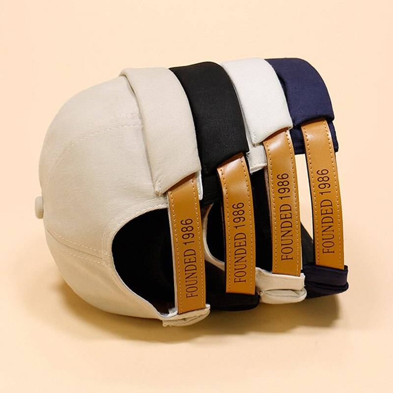 Retro Men Docker Cap Sailor Biker Women Winter Hat Casual Brimless Skull Loop Beanie Hat Solid Women Harajuku Korean Style Caps 