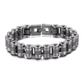 Retro Biker Chain Stainless Steel Bracelet