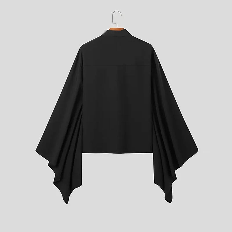 Men's Japanese Style Bat Sleeve Shirt