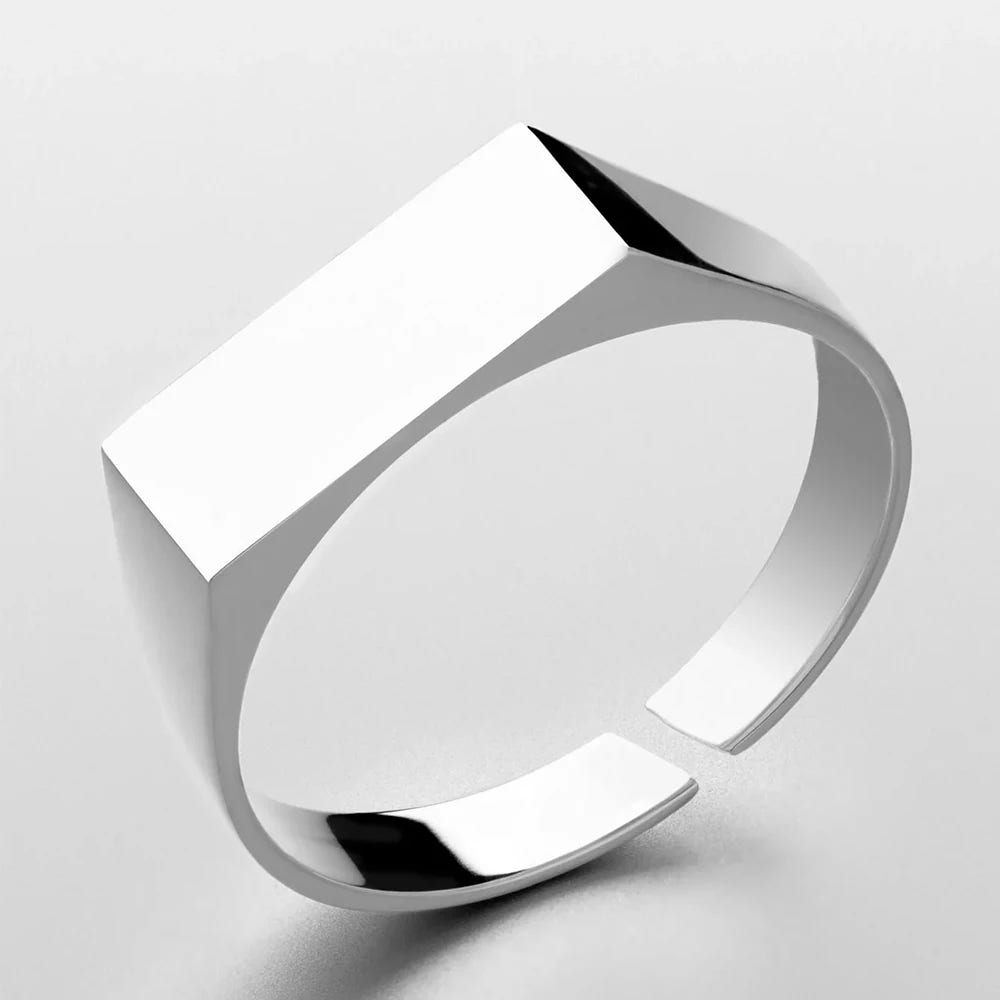 Classic Gold Plated Stainless Steel Ring