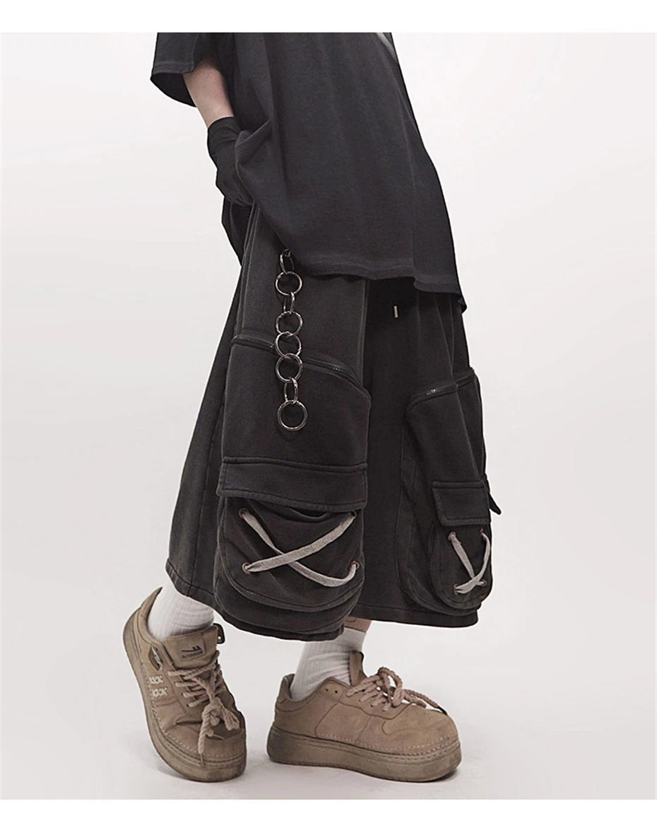 Men's Multi Pocket Cargo Shorts