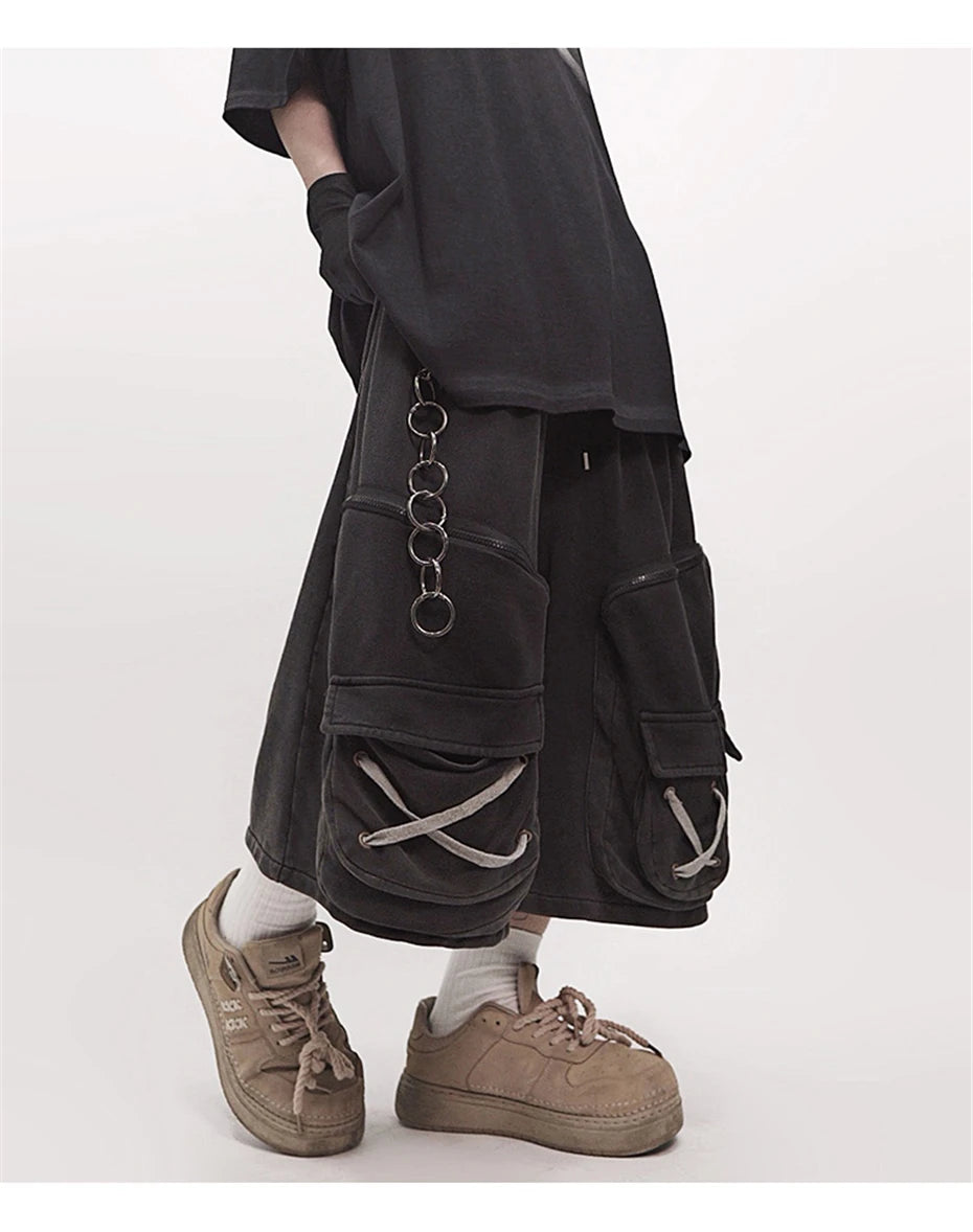 Men's Multi Pocket Cargo Shorts
