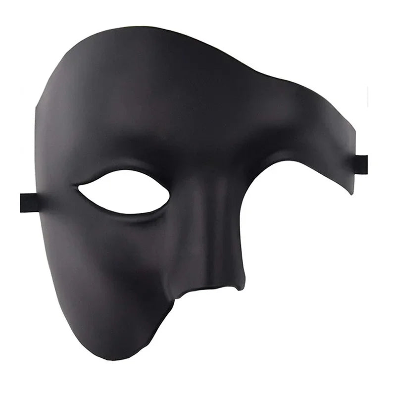 Steampunk Phantom Masquerade Half Face Mask