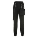 Streetwear Techwear Cargo Pants with Straps for Women 