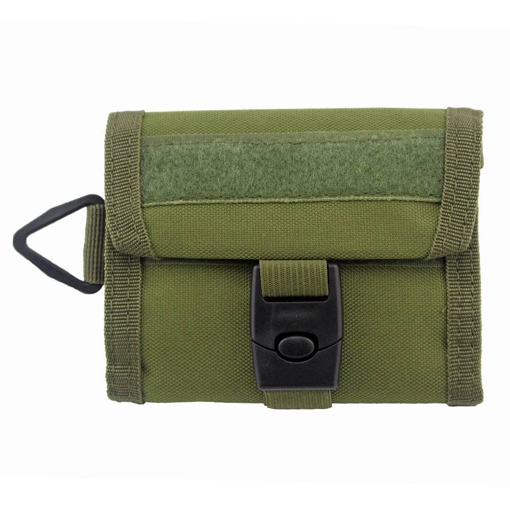 Tactical 800D Nylon Military Outdoor Sports Wallet Purse Mesh Pocket Hook Loop and Buckle Cloure Hunting Molle Bag 